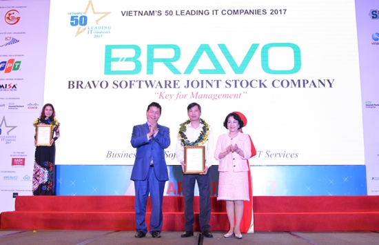 Bravo nhận giải top 50 ICT 2017