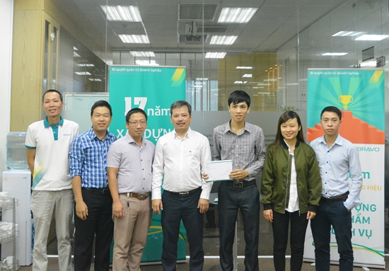 Đội dự án phụ trách triển khai phần mềm cho Khóa Việt Tiệp