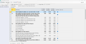 Cap nhat diem ho so thau