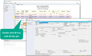 Hỗ trợ truy xuất nhanh các báo cáo