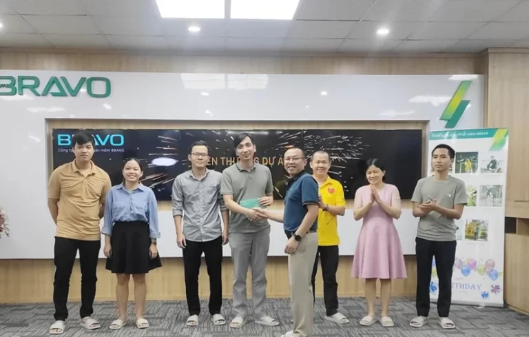 BRAVO ĐN thưởng “nóng” dự án triển khai phần mềm cho VitaDairy