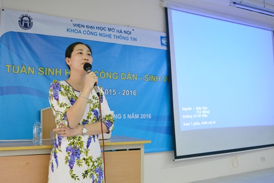 Chị Nguyễn Thu Huyền – Trưởng phòng Test