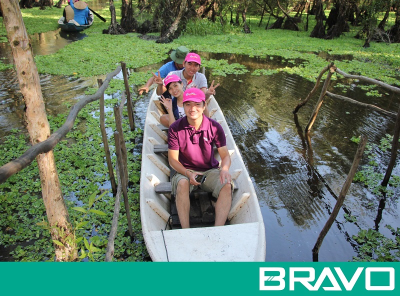 Thăm quan Rừng tràm Trà Sư