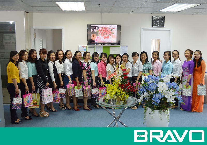 Chị em phụ nữ BRAVO-HCM rạng rỡ trong ngày 20-10