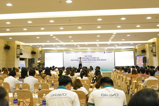 Hội thảo “Hóa đơn điện tử VNPT và Giải pháp tích hợp trên phần mềm BRAVO”, sáng ngày 29/09 tại Đà Nẵng