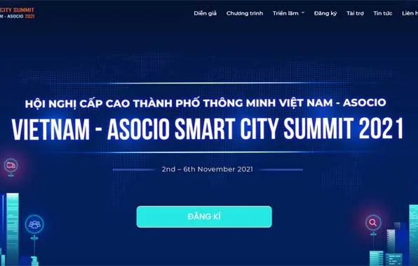 Hội nghị Thành phố thông minh VN – ASOCIO 2021 sẽ diễn ra tháng 11 tới