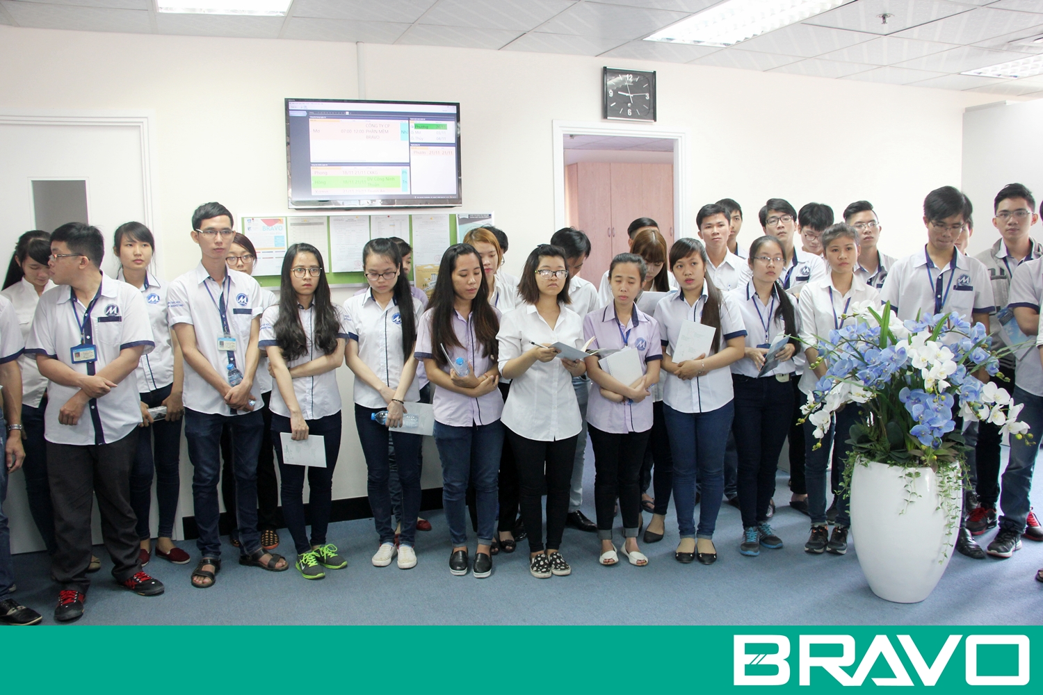 Đến tham quan văn phòng BRAVO-HCM