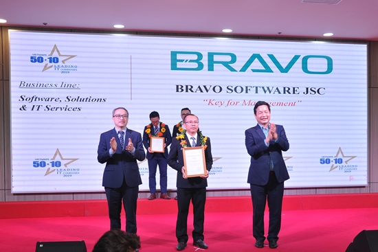Lần thứ 5 liên tiếp BRAVO lọt Top 50 Doanh nghiệp CNTT hàng đầu Việt Nam