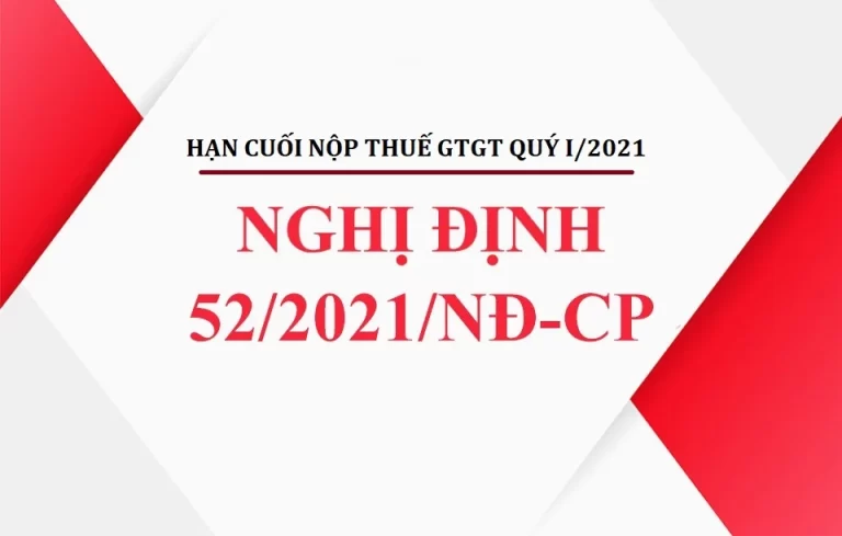 Ngày 30/9/2021 là thời hạn cuối để nộp thuế giá trị gia tăng quý I/2021