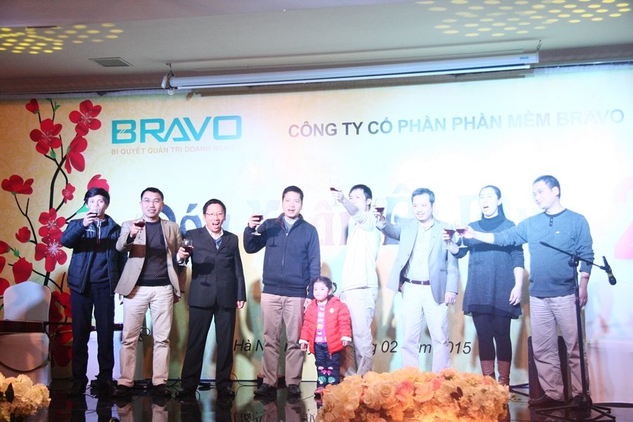 Hình ảnh tiệc Tất niên đón xuân 2015