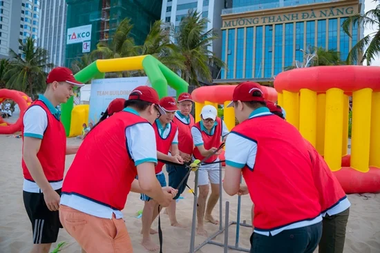 Phần thi đòi hỏi sự phối hợp ăn ý với đồng đội