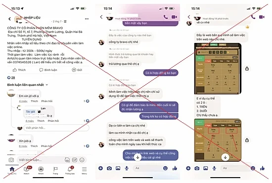 Tin tuyển dụng mạo danh BRAVO