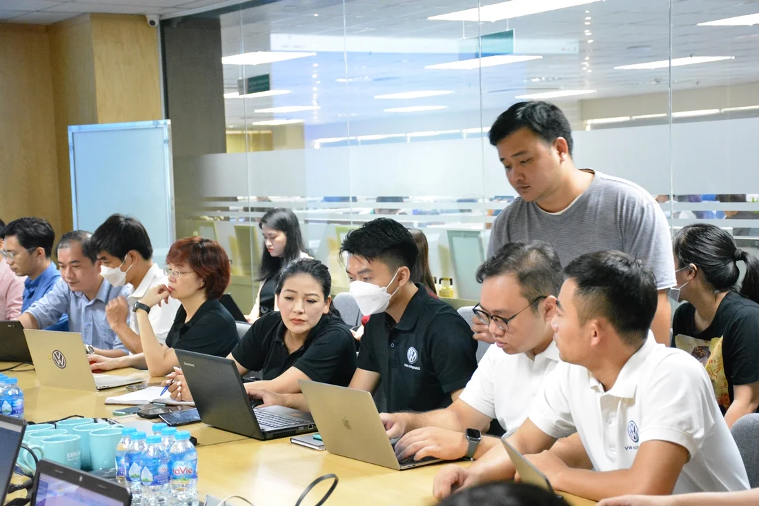 Buổi đào tạo diễn ra thành công