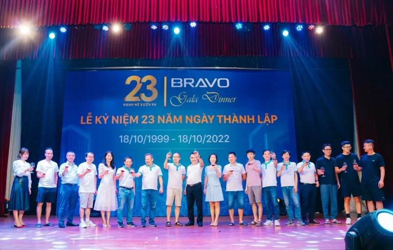 Tưng bừng các hoạt động chào mừng kỷ niệm 23 năm thành lập BRAVO
