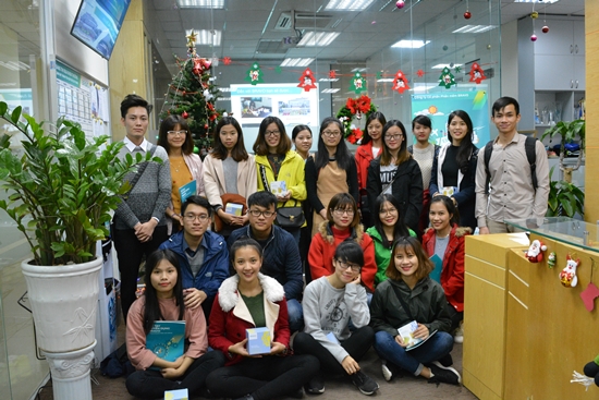 Trải nghiệm bổ ích tại DN cho các bạn sinh viên
