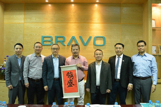 BRAVO vinh dự đón Thứ trưởng Bộ TT&TT tới thăm và chúc mừng năm mới