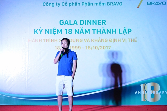 Anh Ngô Đình Hải – Trưởng phòng Công nghệ phát biểu