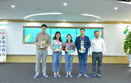 Khen thưởng NVXS tháng 11 và thưởng ‘nóng’ CBNV kinh doanh BRAVO HN