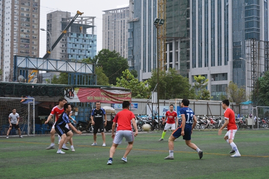 Cầu thủ 2 đội thi đấu với 200% sức lực