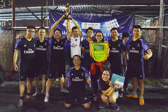 Kinh Công – nhà vô địch mùa giải BRAVO Cup Hà Nội 2017