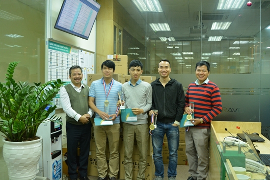 Rộn ràng trao cúp NVXS và thưởng “nóng” CBNV khối Kỹ thuật tại Hà Nội