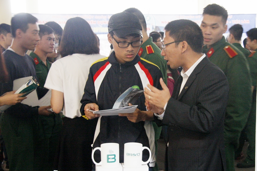 Được giải thích tận tình về các vị trí tuyển dụng…