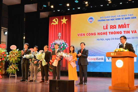 Ra mắt Viện Công nghệ Thông tin và Kinh tế số tại ĐH KTQD