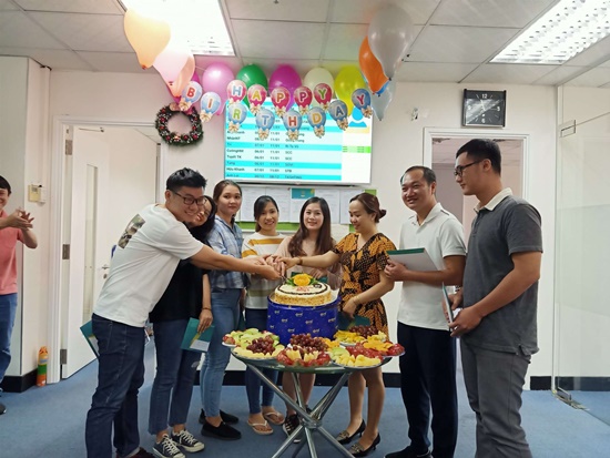 Mừng sinh nhật tháng 1 và các hoạt động chung tại BRAVO HCM