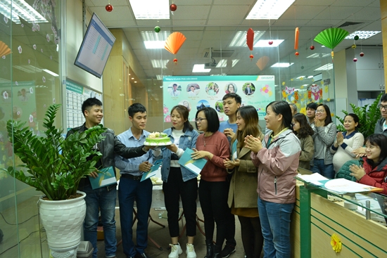 Hân hoan mừng sinh nhật CBNV tháng 1 tại BRAVO Hà Nội