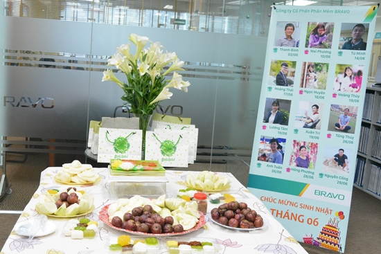 BRAVO-HN tưng bừng chúc mừng các thành viên sinh nhật tháng 6