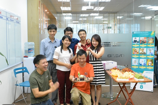 Sinh nhật các thành viên tháng 8 tại BRAVO Hà Nội