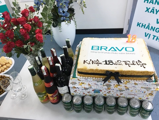 VP HCM đã sẵn sàng đón sinh nhật 18 của BRAVO