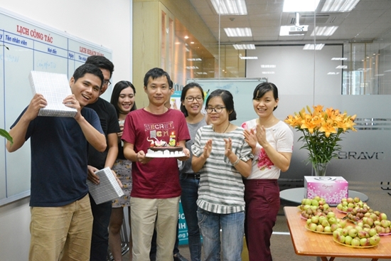 Chúc mừng sinh nhật thành viên BRAVO Hà Nội tháng 5