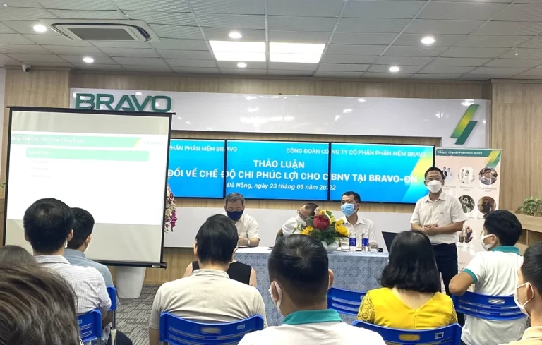 Thảo luận về chế độ chi phúc lợi cho CBNV tại BRAVO Đà Nẵng và TP. HCM