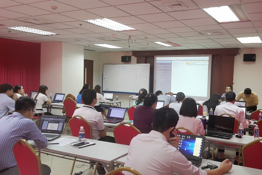 Thực hiện cài đặt và đào tạo tại TP. HCM