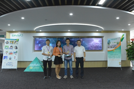 Các khen thưởng tháng 11 tại BRAVO Hà Nội