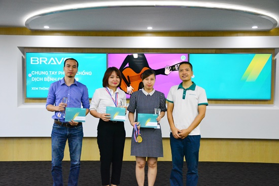 Các khen thưởng được trao trong tháng 5 tại BRAVO HN