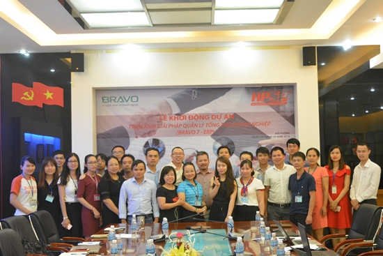 Khởi động Dự án triển khai Phần mềm ERP BRAVO tại HPS