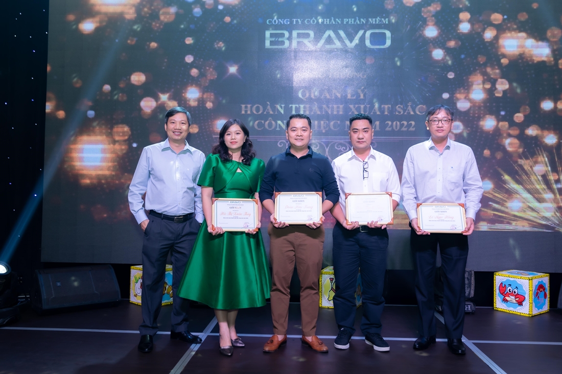 Giải thưởng Quản lý xuất sắc BRAVO HCM 2022