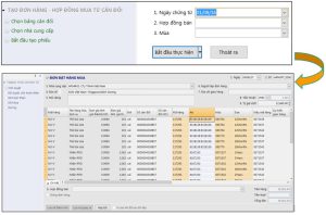 Tao don dat hang mua