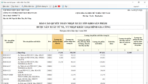 Hệ thống báo cáo Hải quan 3