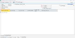 Màn hình cập nhật kế hoạch sửa chữa máy móc, thiết bị