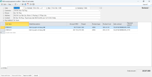 Update receipt payment confirm