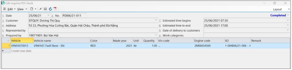 Notify customers to pay