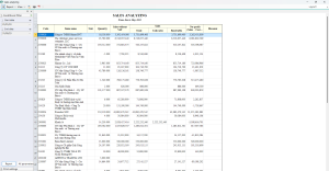 Analytical reporting system