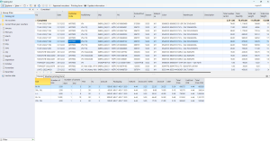 Track packing list of issue goods