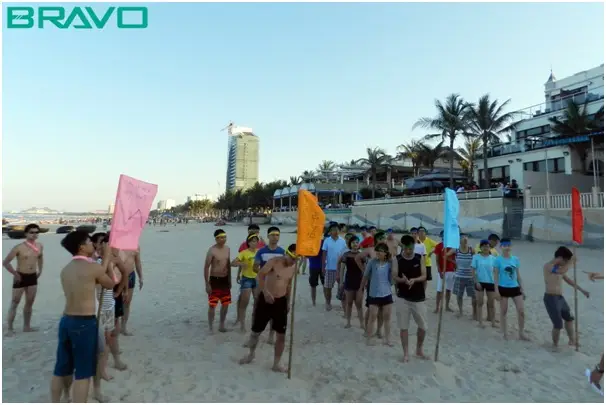 Team building sôi động