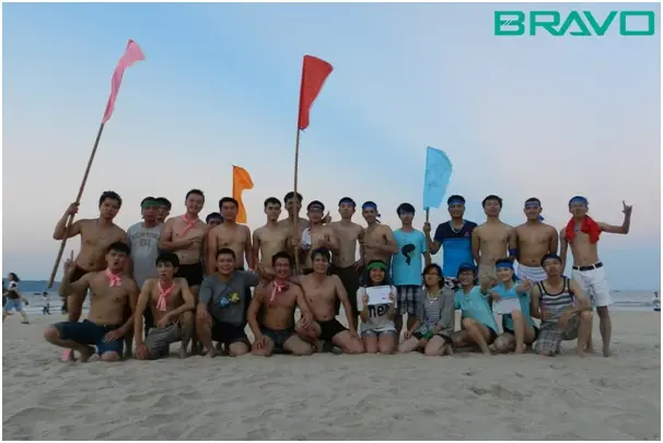 Team building sôi động