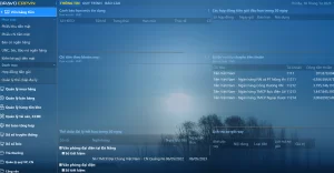 Giao diện màn hình cảnh báo