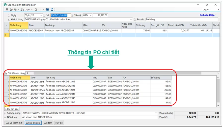 Bài toán đặc thù của doanh nghiệp Dệt May và giải pháp của BRAVO - Ảnh 3